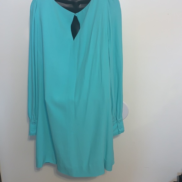 Kate Spade cordette dress, size 6 never worn NWOT Tiffany blue crepe shift dress - Picture 7 of 8
